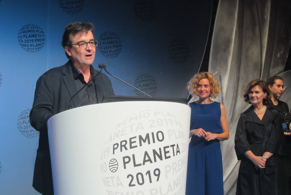 Javier Cercas (Premio Planeta) tras recoger el premio: Reflexiona sobre el valor y sentido de la ley