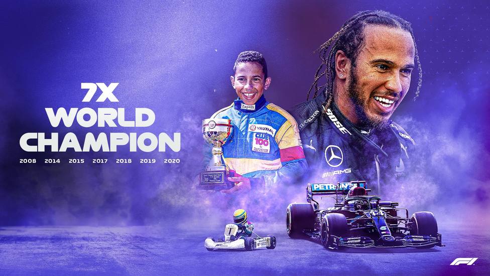 Hamilton consigue su séptimo Mundial e iguala a Schumacher
