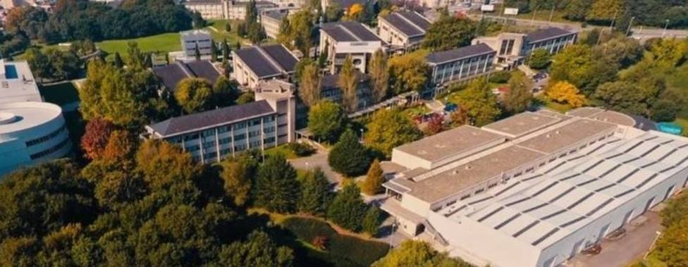 Vista aérea del campus de Lugo