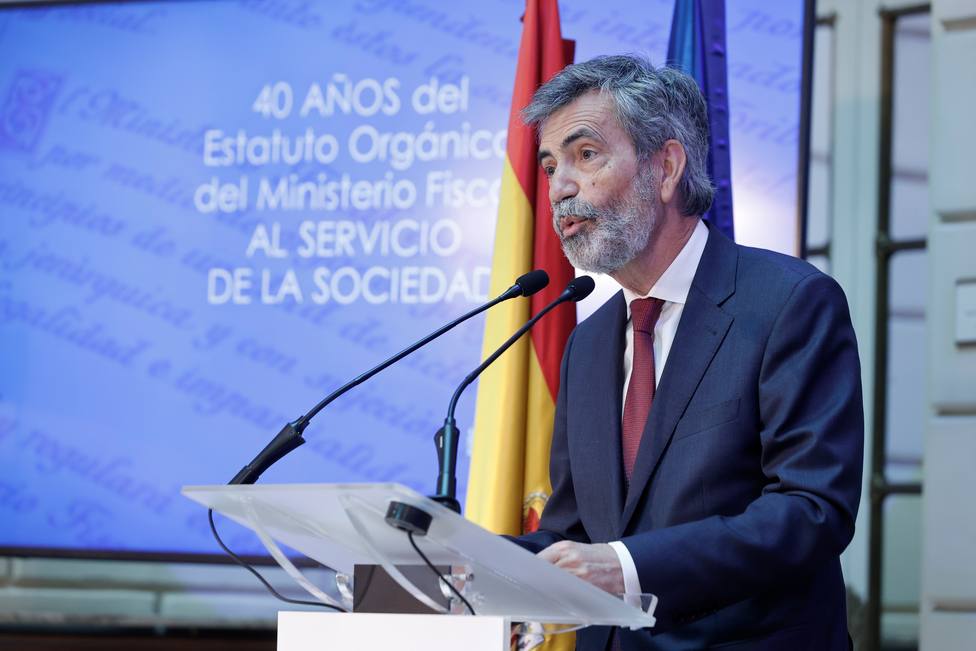 El presidente del Consejo General del Poder Judicial, Carlos Lesmes, positivo en covid-19