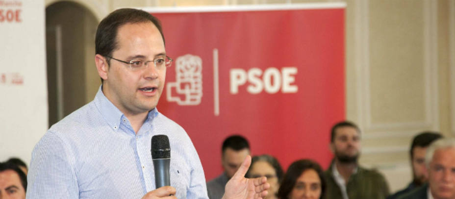 César Luena, secretario de organización del PSOE. EFE