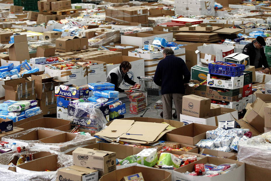 El Banco de Alimentos apela al voluntariado para recoger 22 millones de kilos