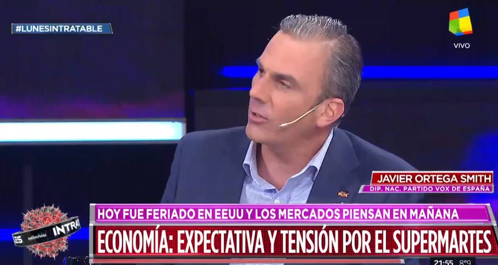 ¿De derecha o extrema derecha?. La comentada intervención de Ortega Smith en la televisión argentina