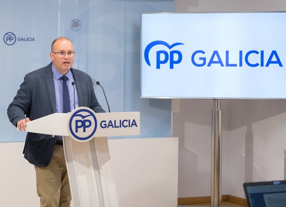 Miguel Tellado, secretario xeral del Partido Popular de Galicia - FOTO: Europa Press