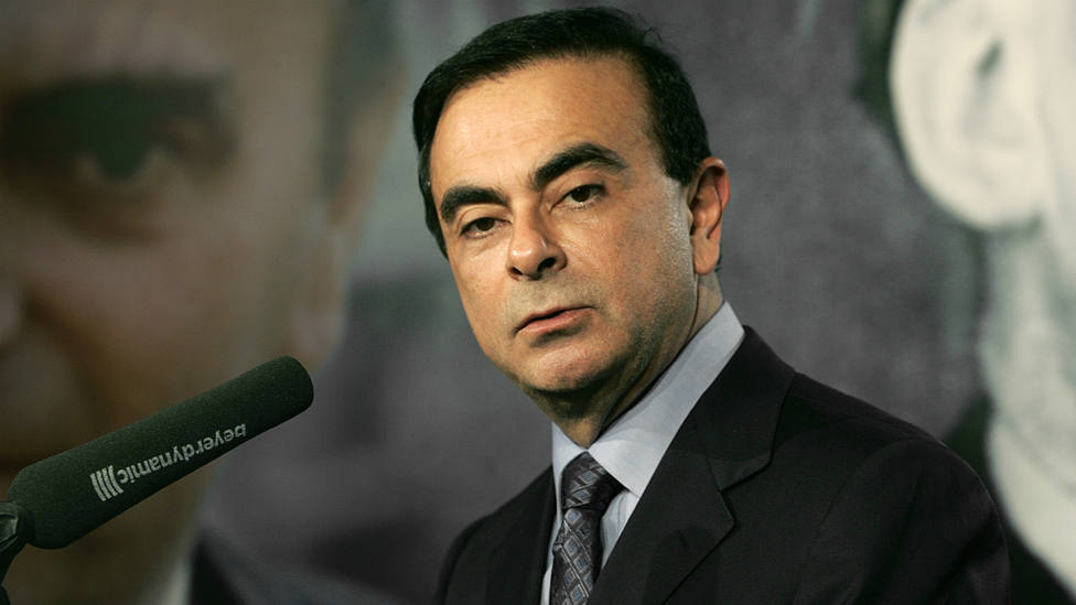 El expresidente de Nissan Motor Carlos Ghosn