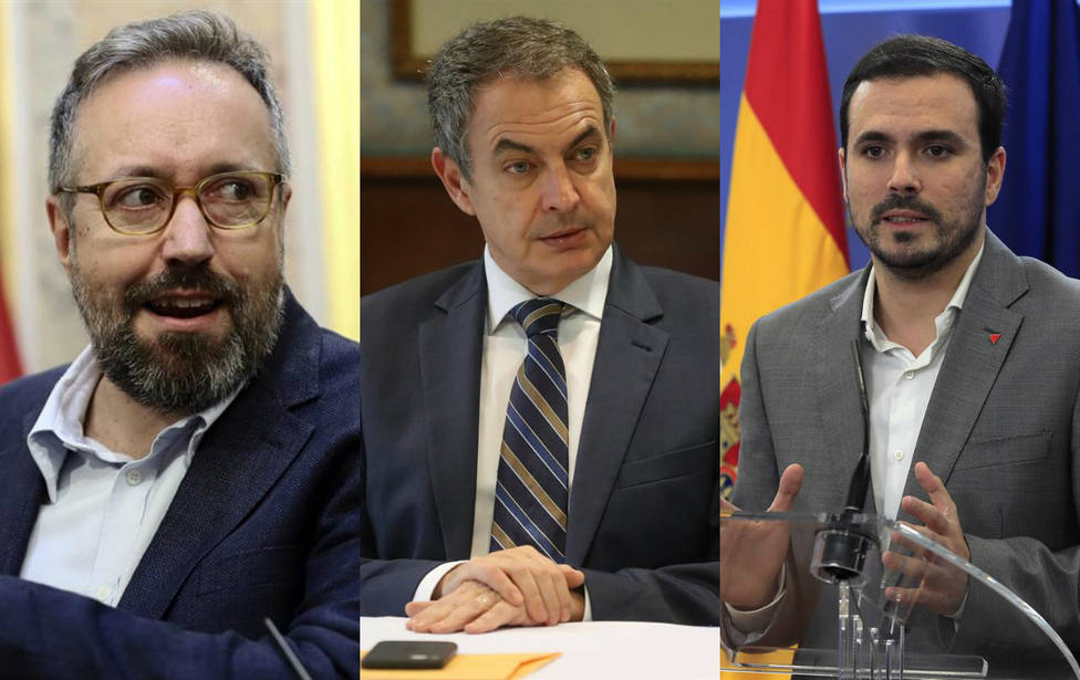 Garzón dice que Zapatero es el expresidente más preparado y Girauta contesta: Sin talento, ni cultura...