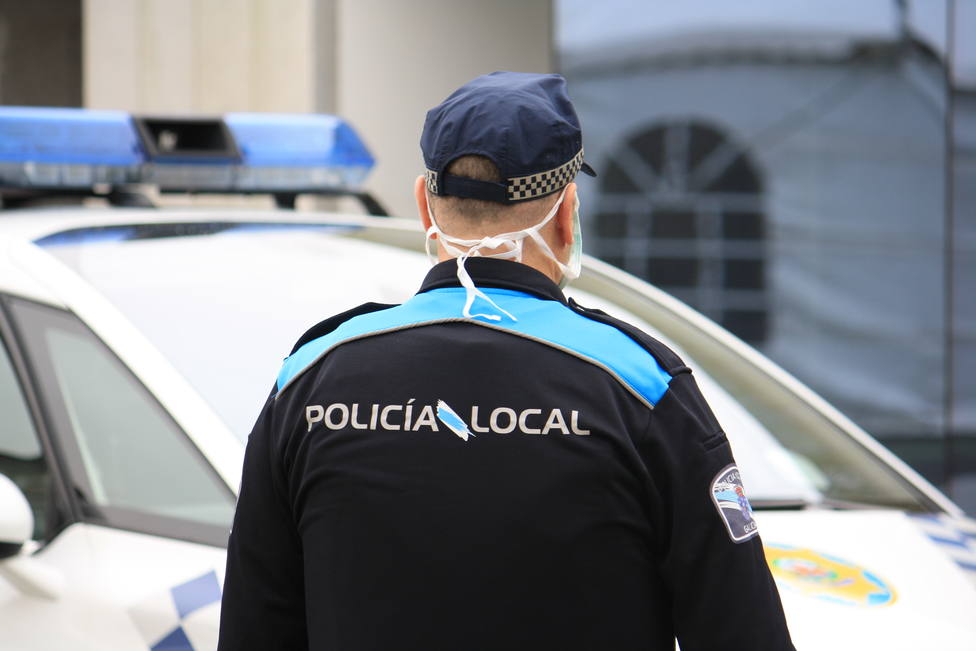 Foto de archivo de un agente de la Policía Local de Ferrol