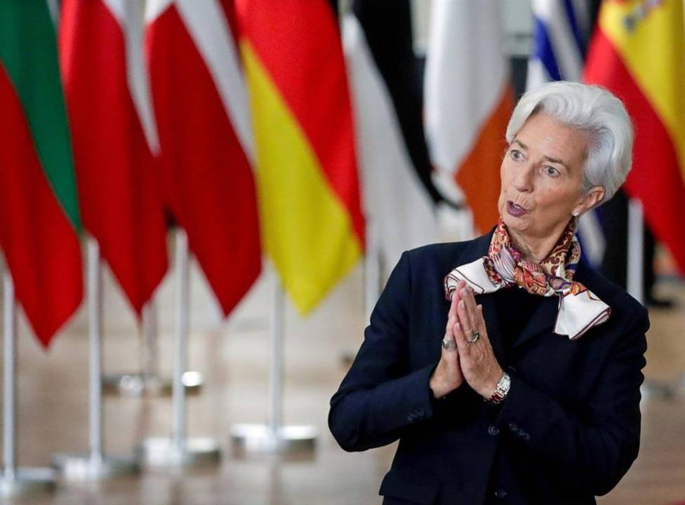 Christine Lagarde, presidente del Banco Central Europeo