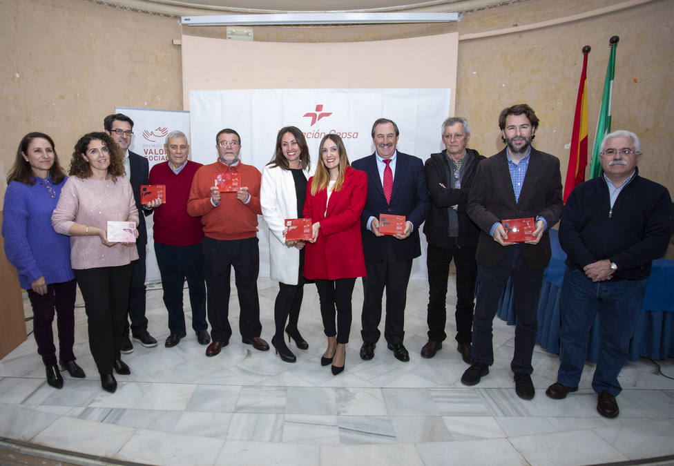Galardonados de la XV edición de los Premios al Valor Social de la Fundación CEPSA