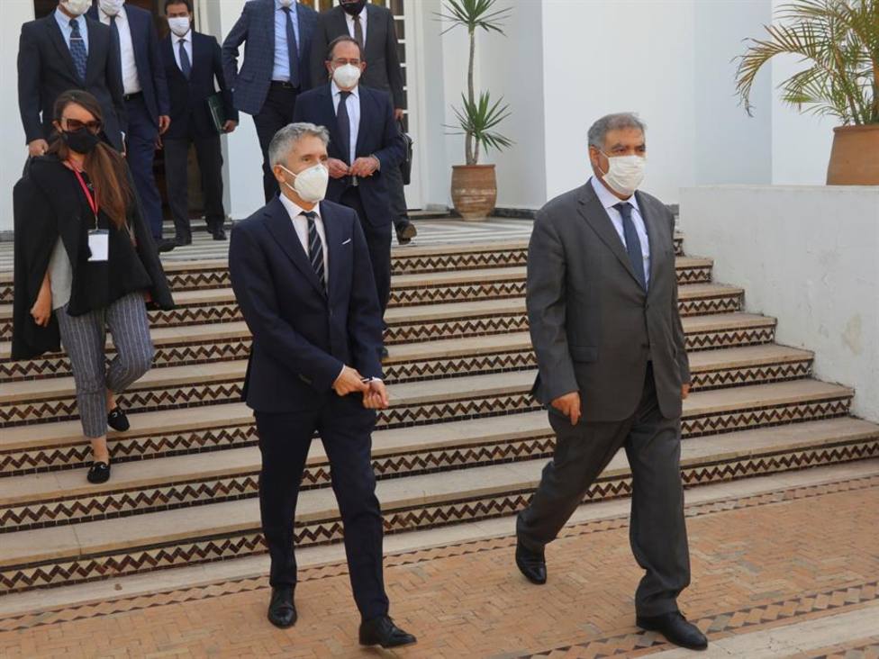El ministro del Interior, Fernando Grande-Marlaska se ha reunido en Rabat con su homólogo marroquí