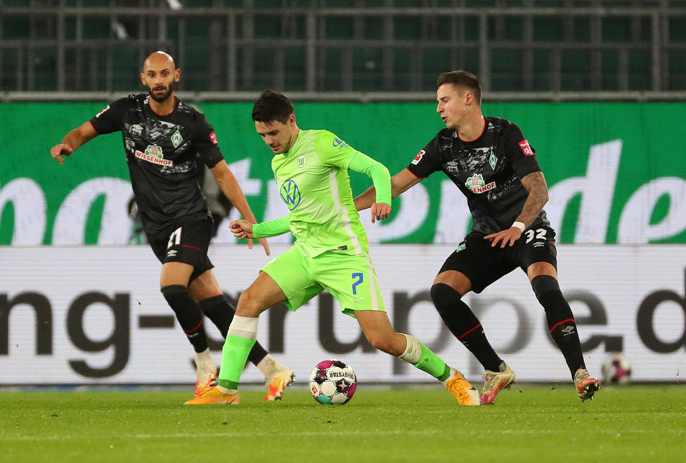 El Wolfsburgo aguanta ante el Werder Bremen y se afianza en puestos europeos