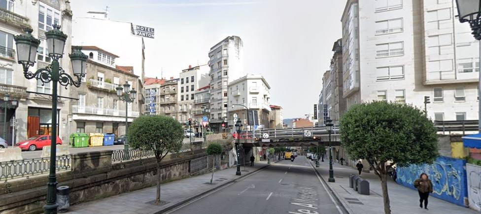 Calle Alfonso XIII en Vigo