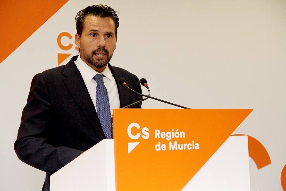 Mario Gómez, portavoz de Ciudadanos en el Ayuntamiento de Murcia