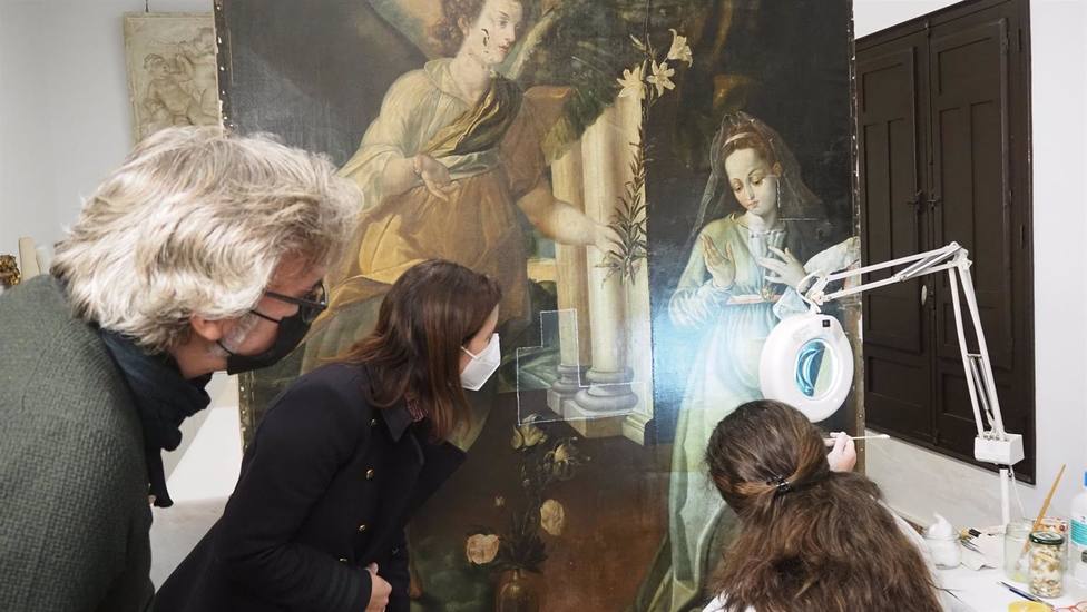 El Museo de Bellas Artes abre su taller de restauración al publico