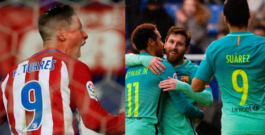 Torres y el Barcelona, protagonistas de la jornada 22 (Reuters)