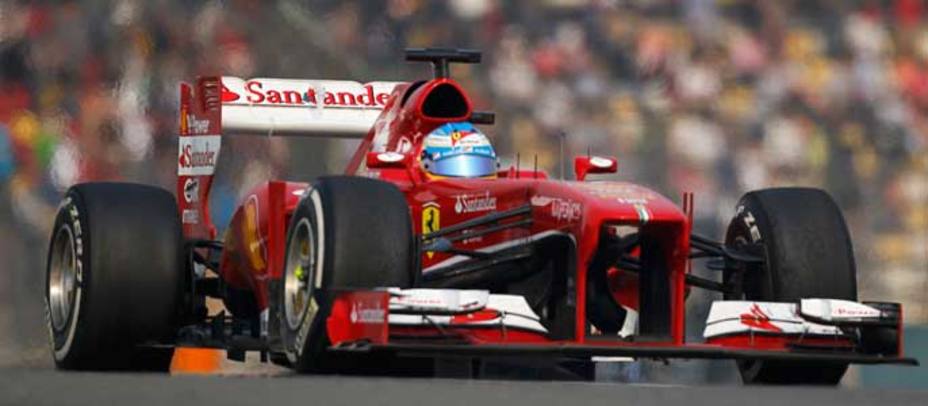 Los Ferraris han sido los más rápidos en los primeros libres (Reuters)