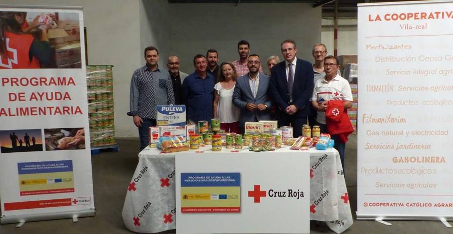 Cruz Roja comienza el reparto de alimentos