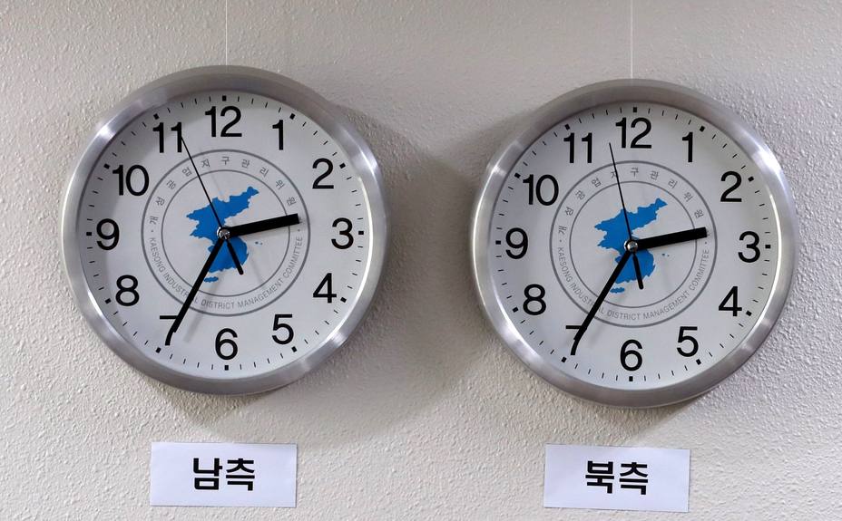 Pyongyang adelantó su huso horario para unificarlo con Seúl