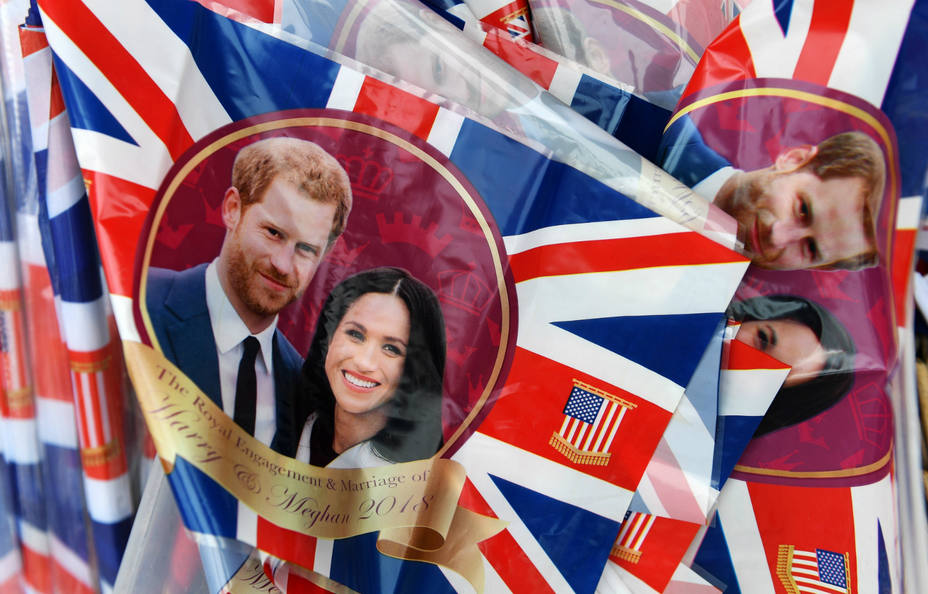 Todo preparado en Londres para la boda entre el Príncipe Harry y Meghan Markle. EFE