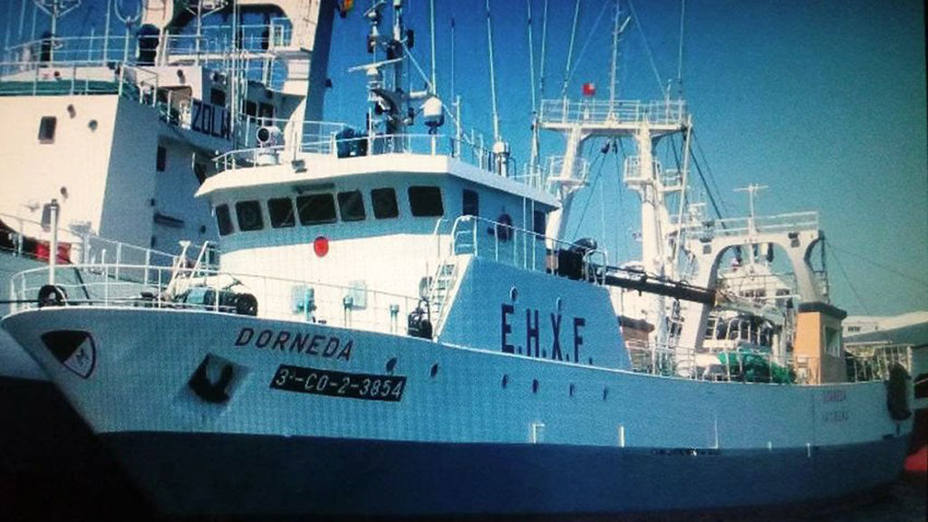 Los rescatados del buque español serán llevados a Montevideo y Mar del Plata