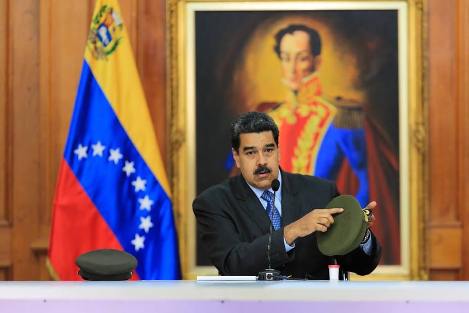 Maduro denuncia una campaña contra Venezuela que busca justificar un golpe de Estado