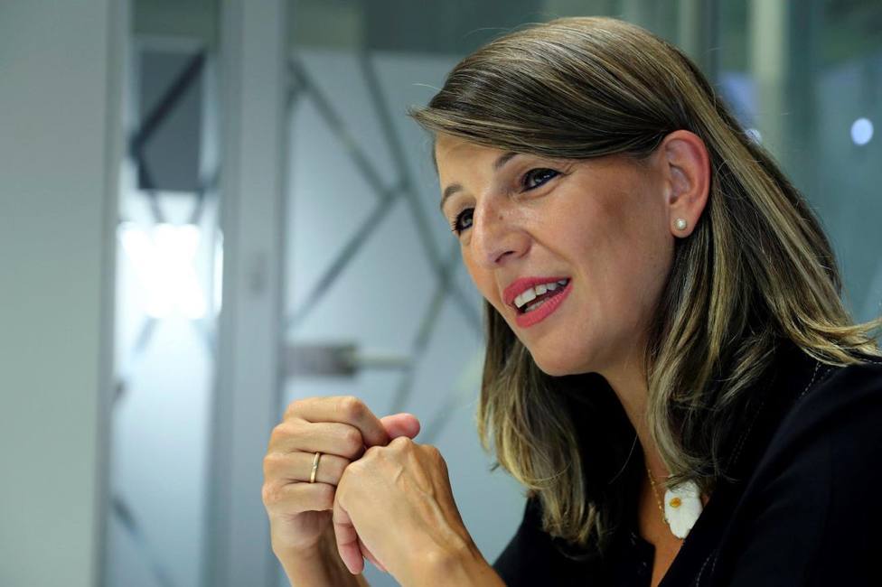 Yolanda Díaz, pieza clave en las negociaciones con el PSOE y convencida comunista