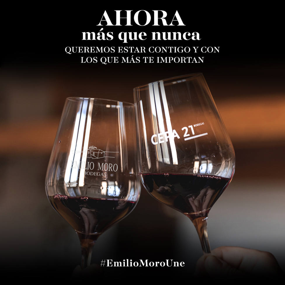 Así puedes enviar un mensaje a tus seres queridos a través del vino con ‘Emilio Moro Une’