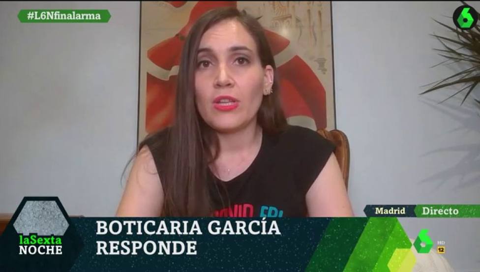 Boticaria García aprovecha LaSexta Noche para alertar de un bulo sobre el coronavirus: Paripé pandémico