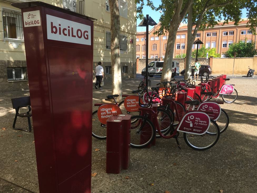 Servicio municipal BiciLog en Logroño
