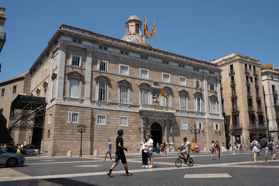 El Palau de la Generalitat de Barcelona