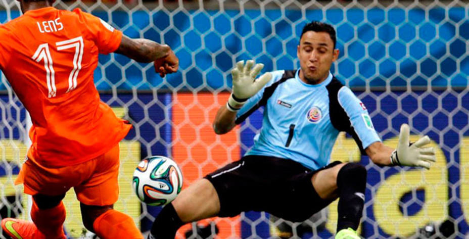 Keylor Navas ha sido el portero revelación del Mundial. Reuters.