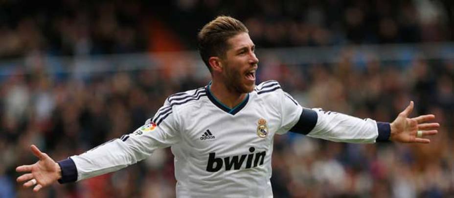 Sergio Ramos celebrando un gol (Reuters)