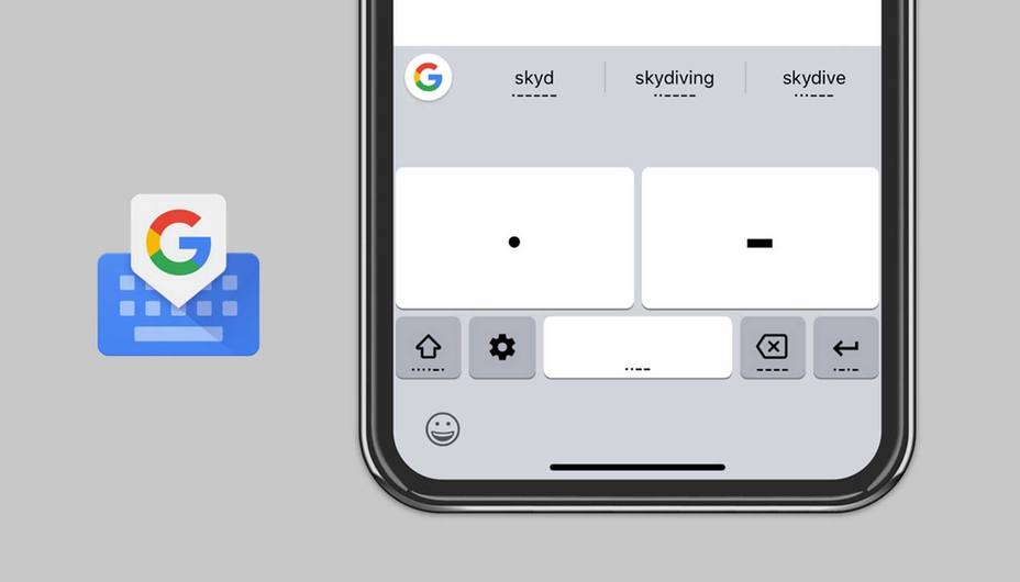 Google añade escritura por código morse a su teclado para iOS
