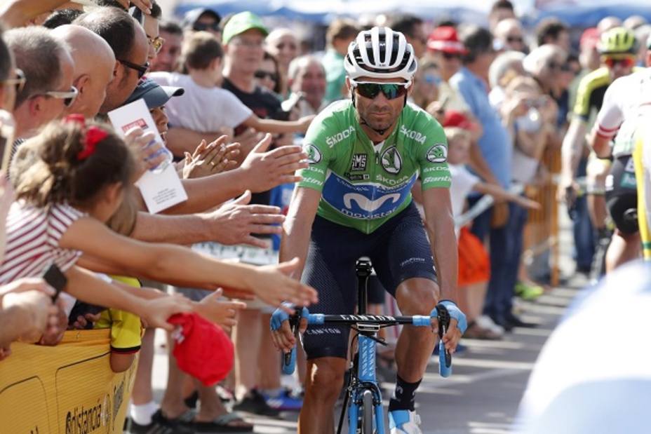 Alejandro Valverde se queda a un segundo del liderato en La Covatilla