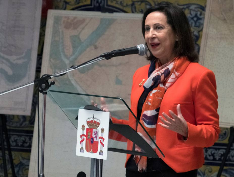 La ministra de Defensa de España, Margarita Robles