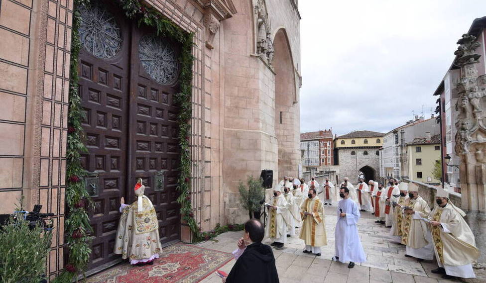 Así ha comenzado el Año Jubilar concedido por el Papa por el octavo centenario de la catedral de Burgos