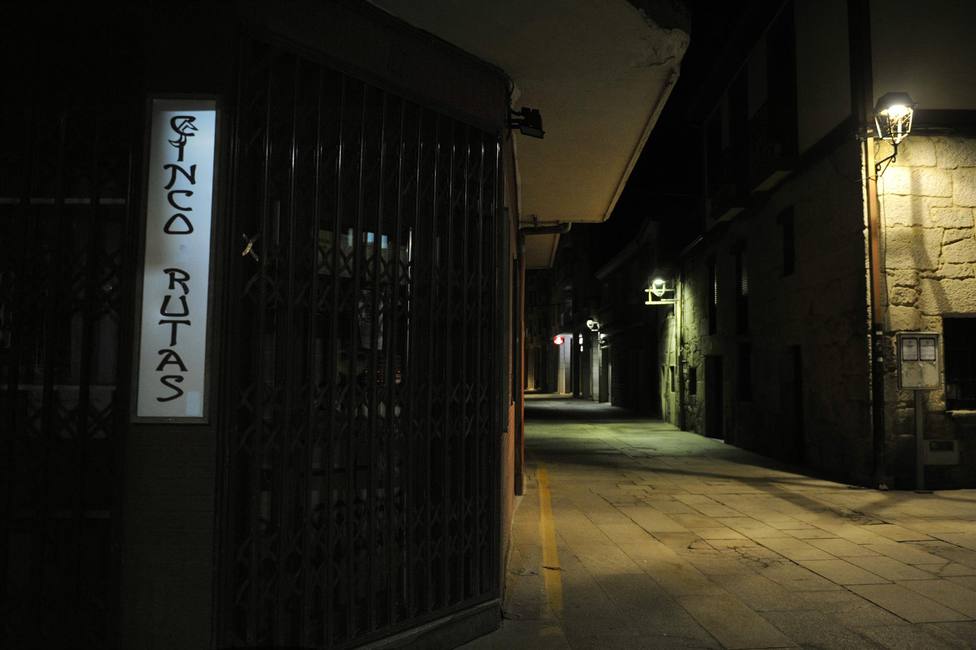 Hostelería cerrada en Xinzo