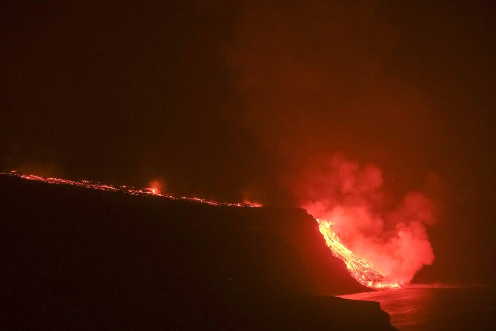 ¿Cuánto crecerá La Palma tras la llegada de la colada de lava a la costa?