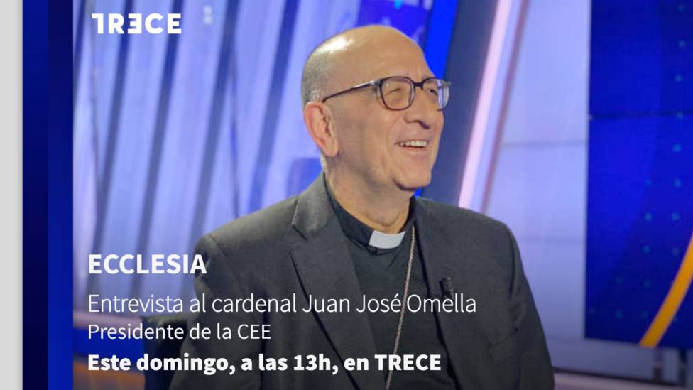 El cardenal Juan José Omella, este domingo en ‘Ecclesia’