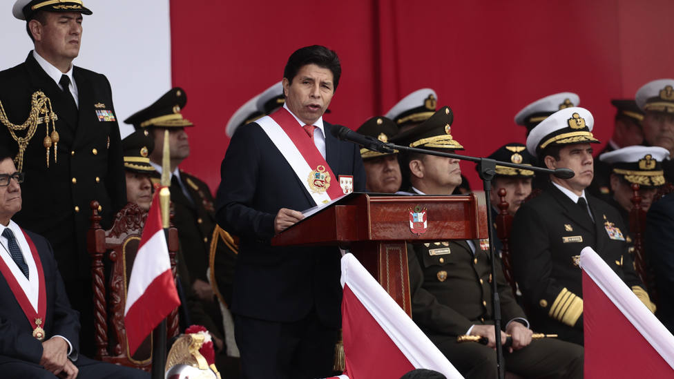 El ex presidente de Perú, Pedro Castillo