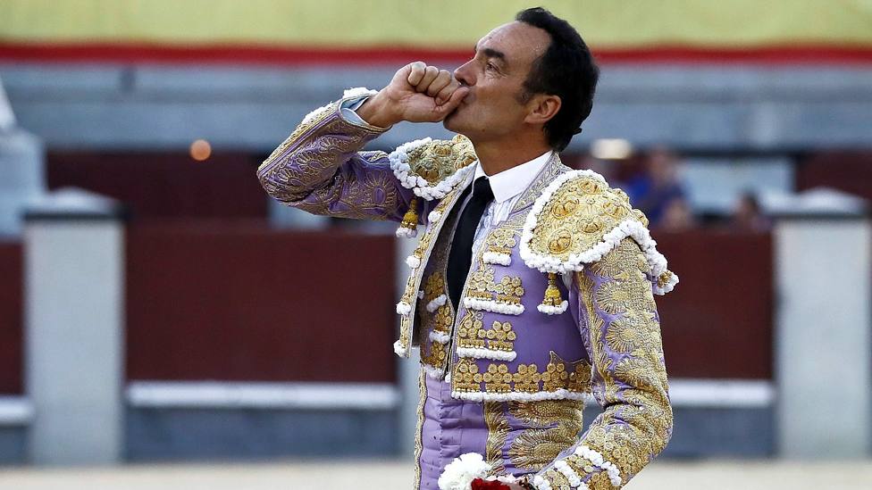 El Cid en su despedida de la plaza de toros de Las Ventas en la Feria de Otoño de 2019