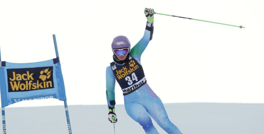 Tina Maze es la mejor deportista de la historia de Eslovenia. Reuters.