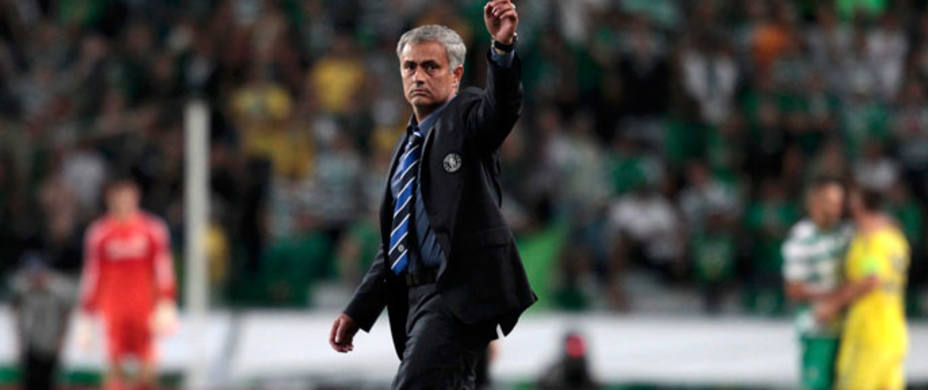 José Mourinho, al término del Sporting, 0 - Chelsea, 1. REUTERS