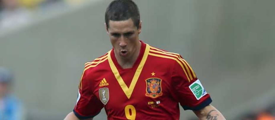 Fernando Torres, máximo goleador de la Copa Confederaciones (EFE)