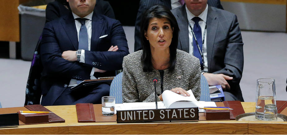 Nikki Haley, embajadora de EEUU ante la ONU. REUTERS