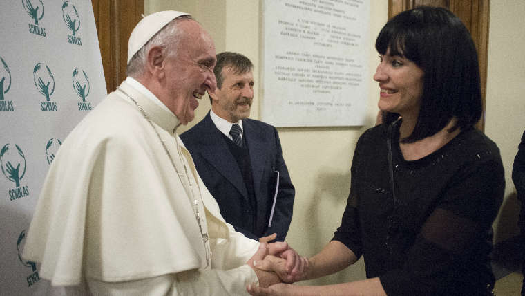 Irene Villa cuenta su encuentro con el Papa en el programa de TRECE El lado bueno de las cosas