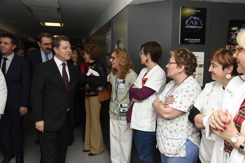 García-Page visita el Hospital General