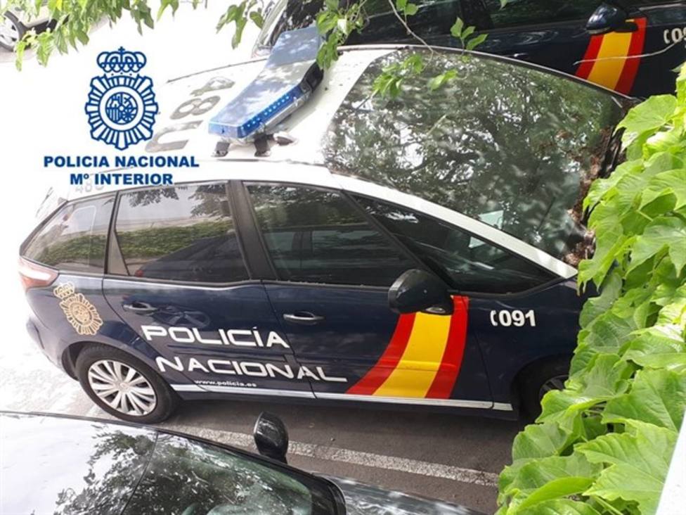 Coches de la Policía Nacional en Platja dAro