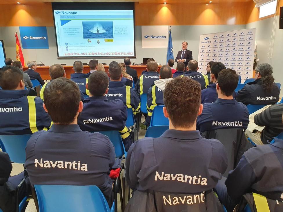Navantia incorpora 50 nuevos trabajadores al astillero de Cartagena