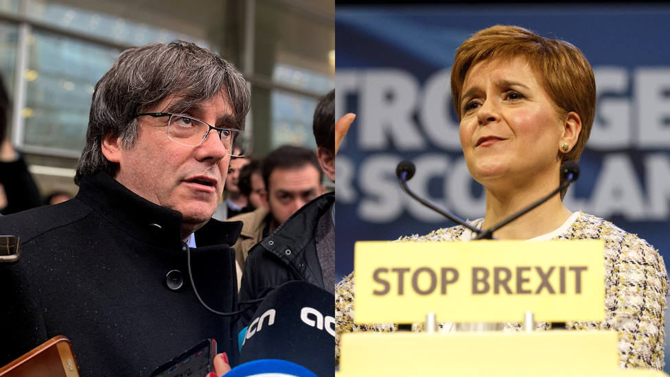 La lección de la ministra principal de Escocia a los independentistas: Cataluña es la prueba